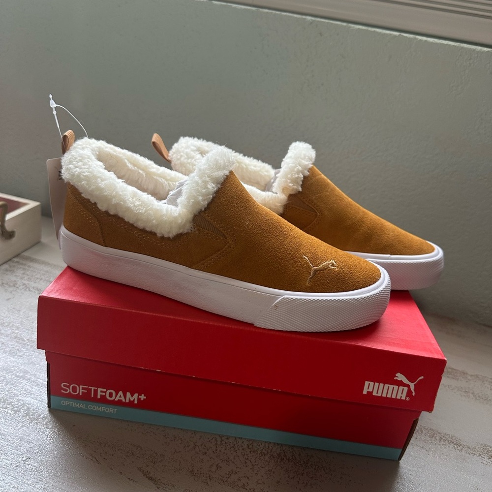 Puma slip on shoes
